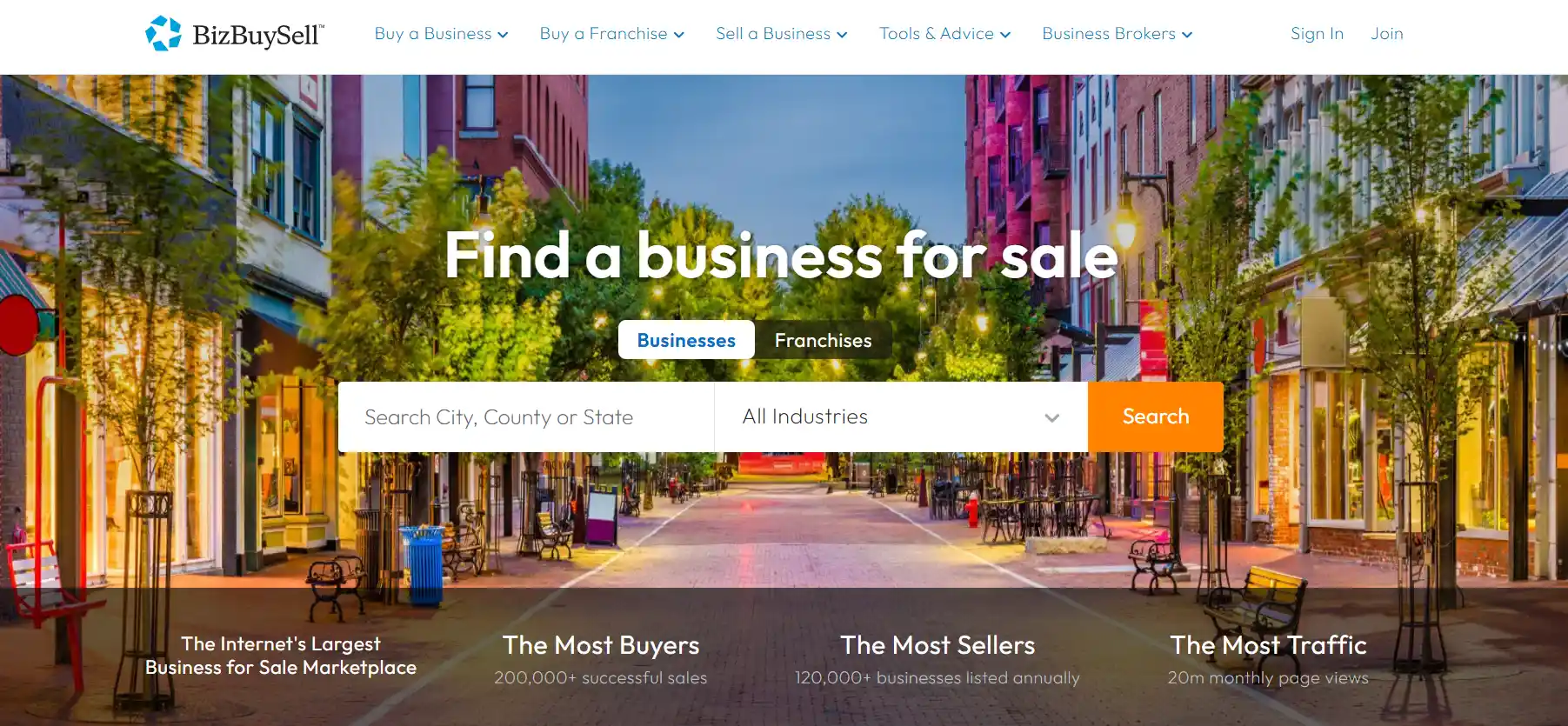 biz buysell website