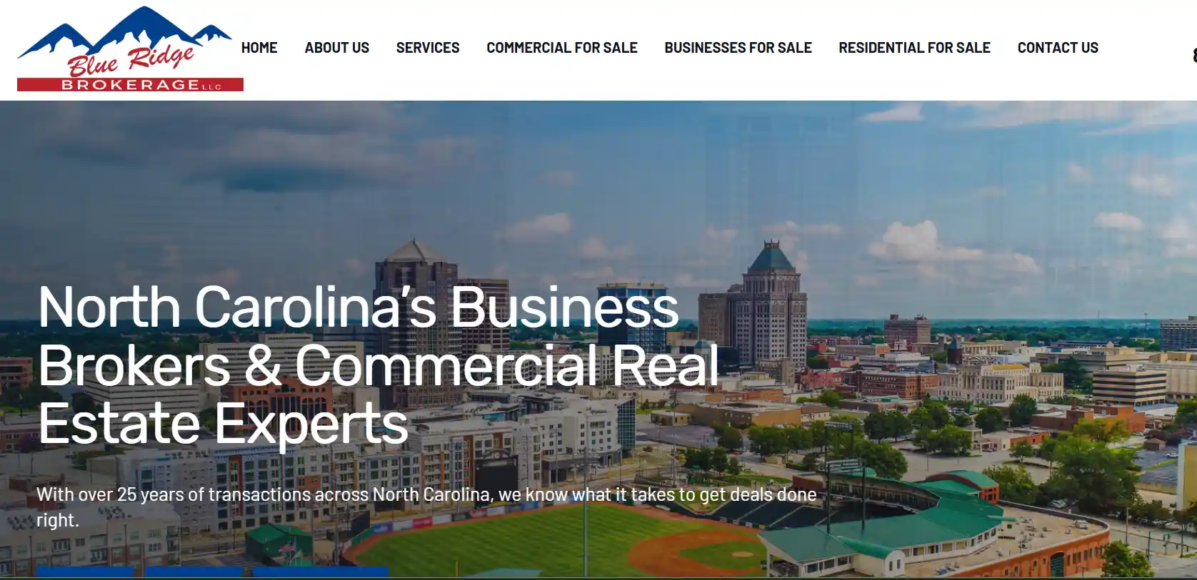 blue ridge brokerage website