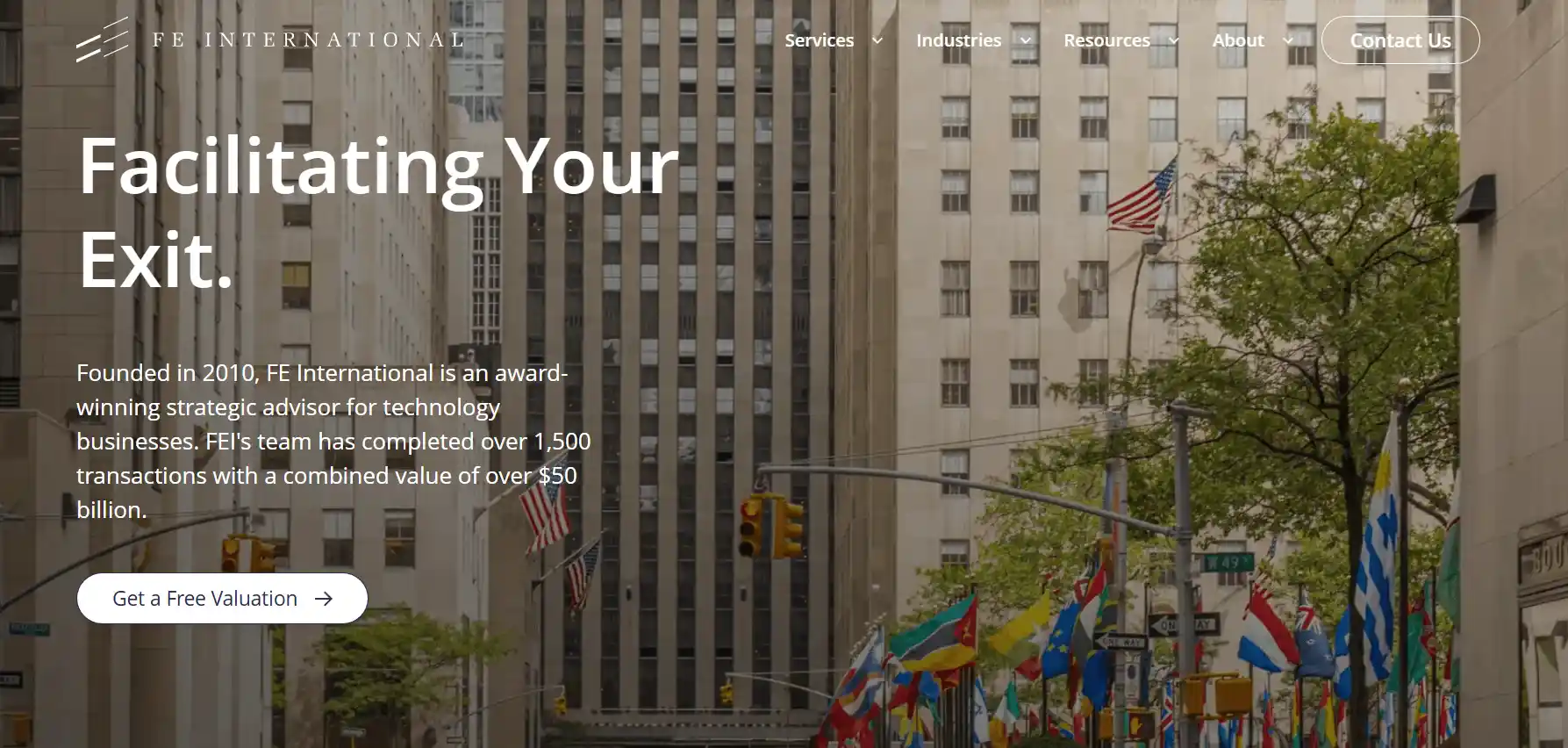 fe internationa website