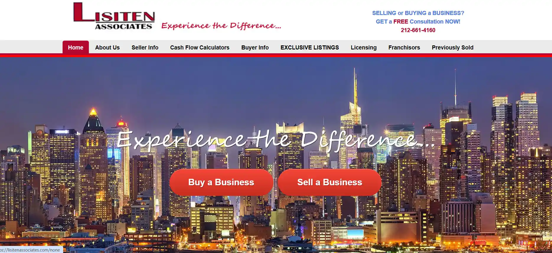 lisiten-associates-homepage lisiten associates website