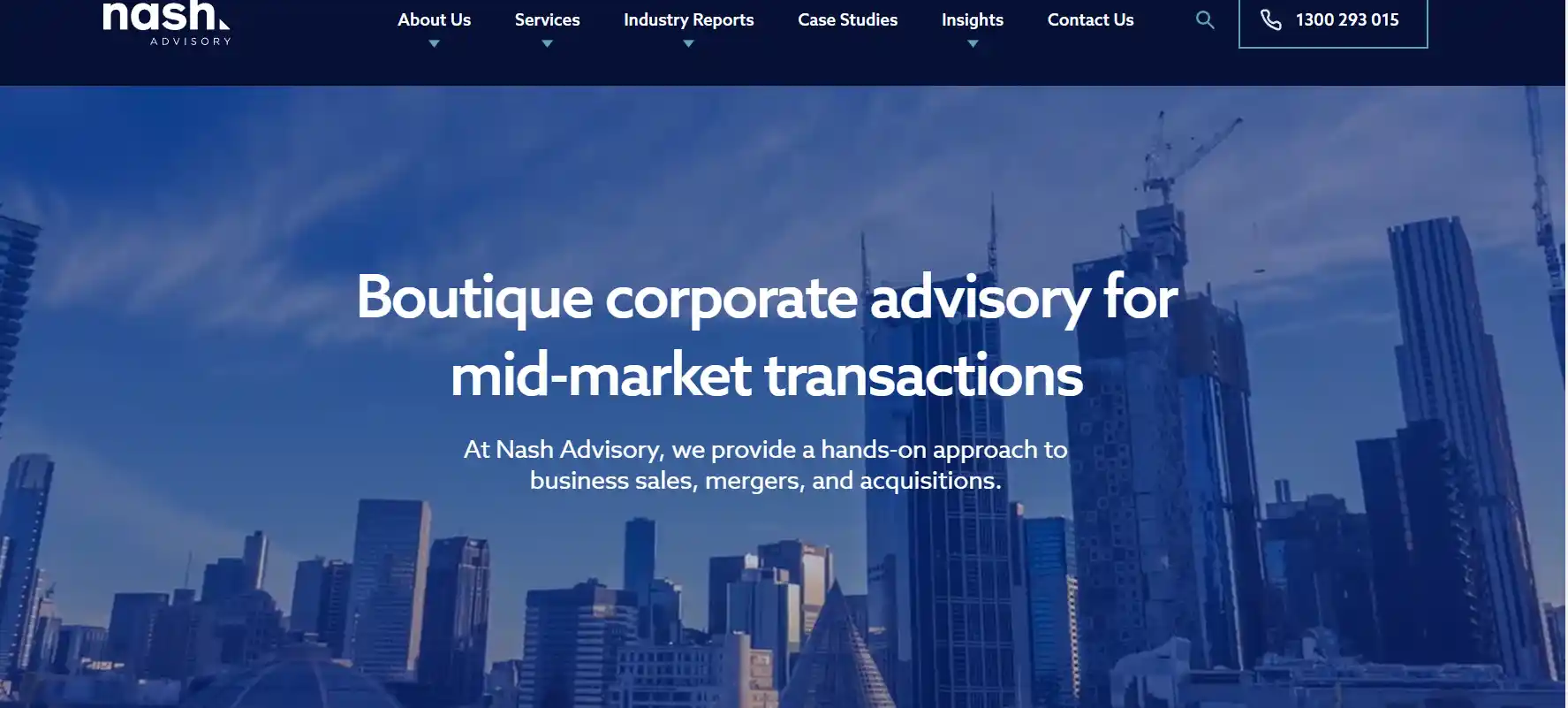 nash advisory website