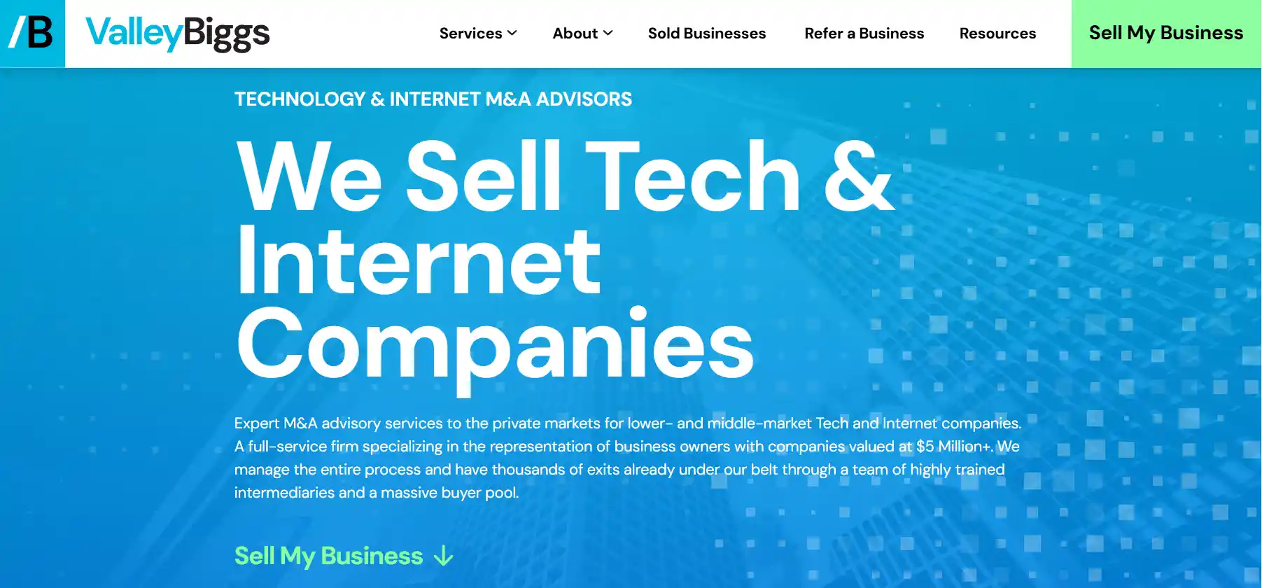 valley biggs website