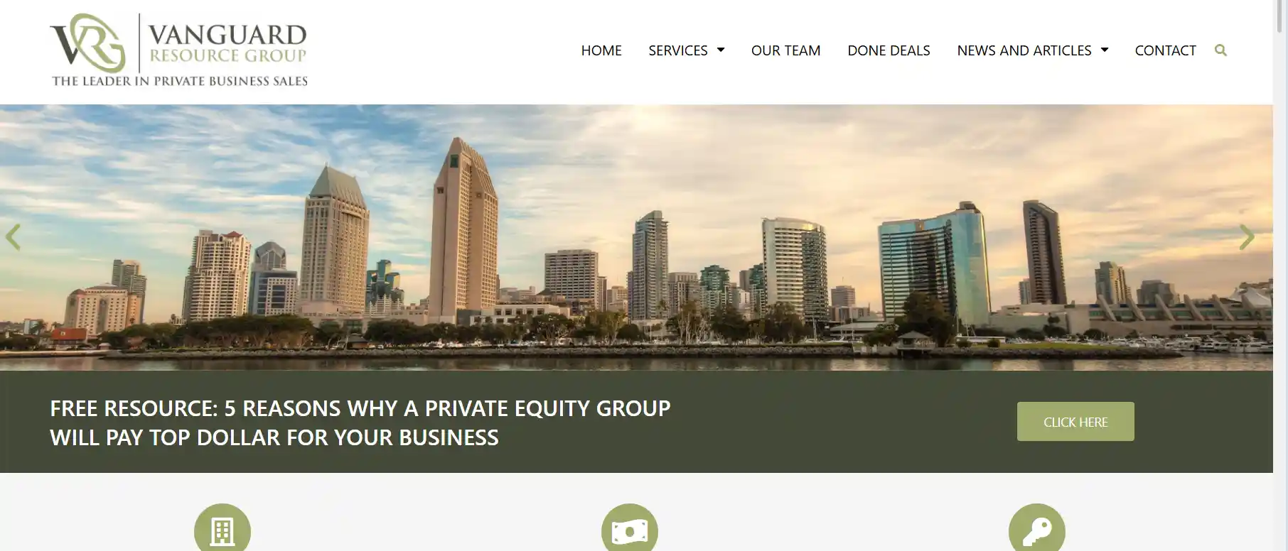 vanguard resource group websit