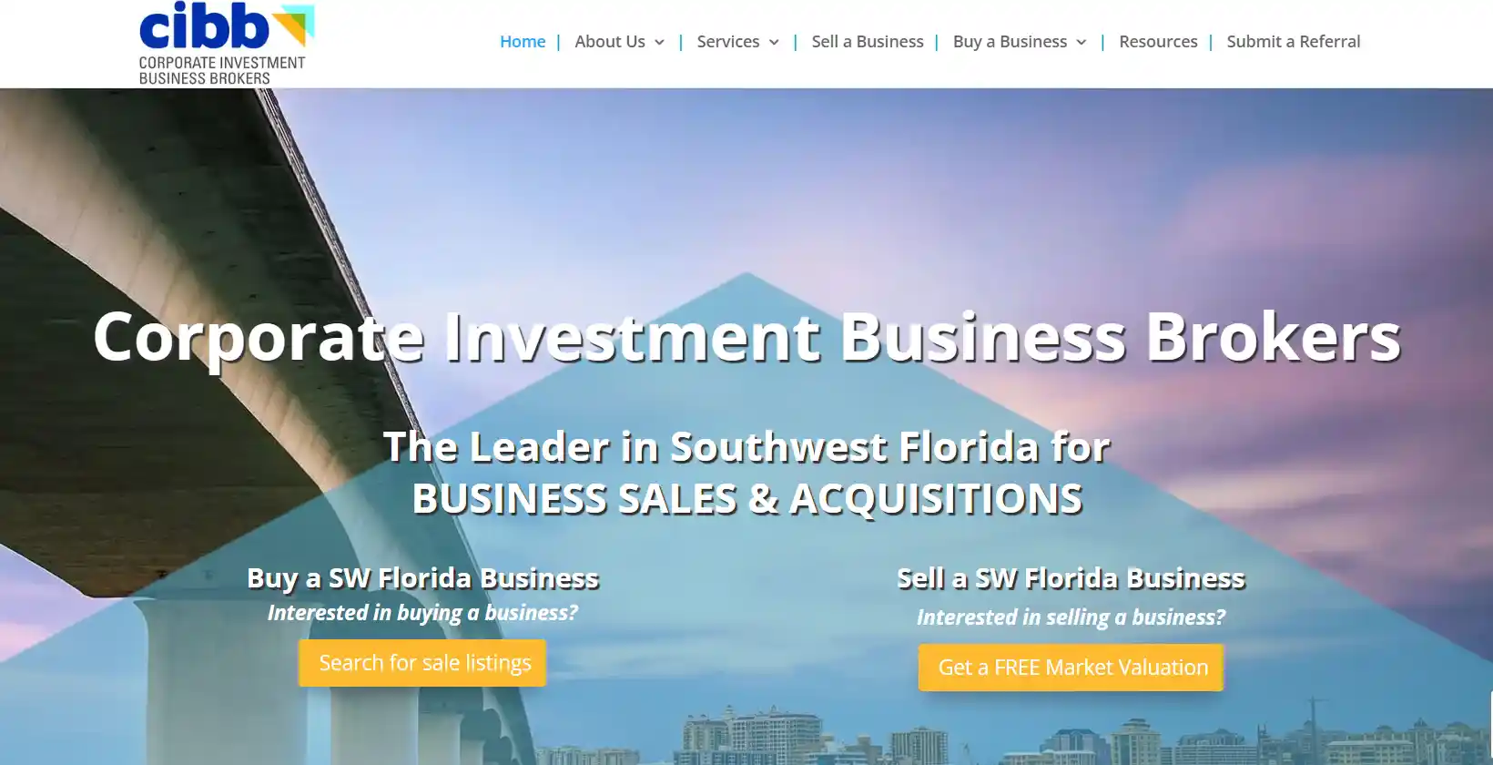 corporate investment business brokers website