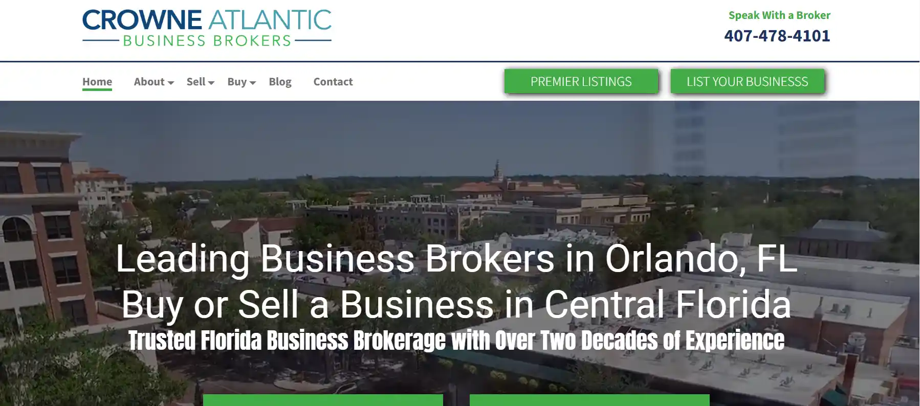 crowne atlantic business brokers website