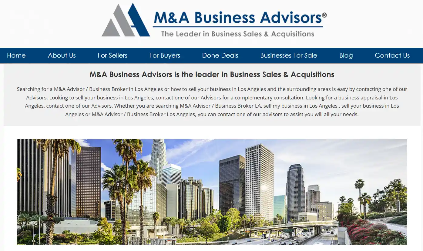 m a business advisor homepage