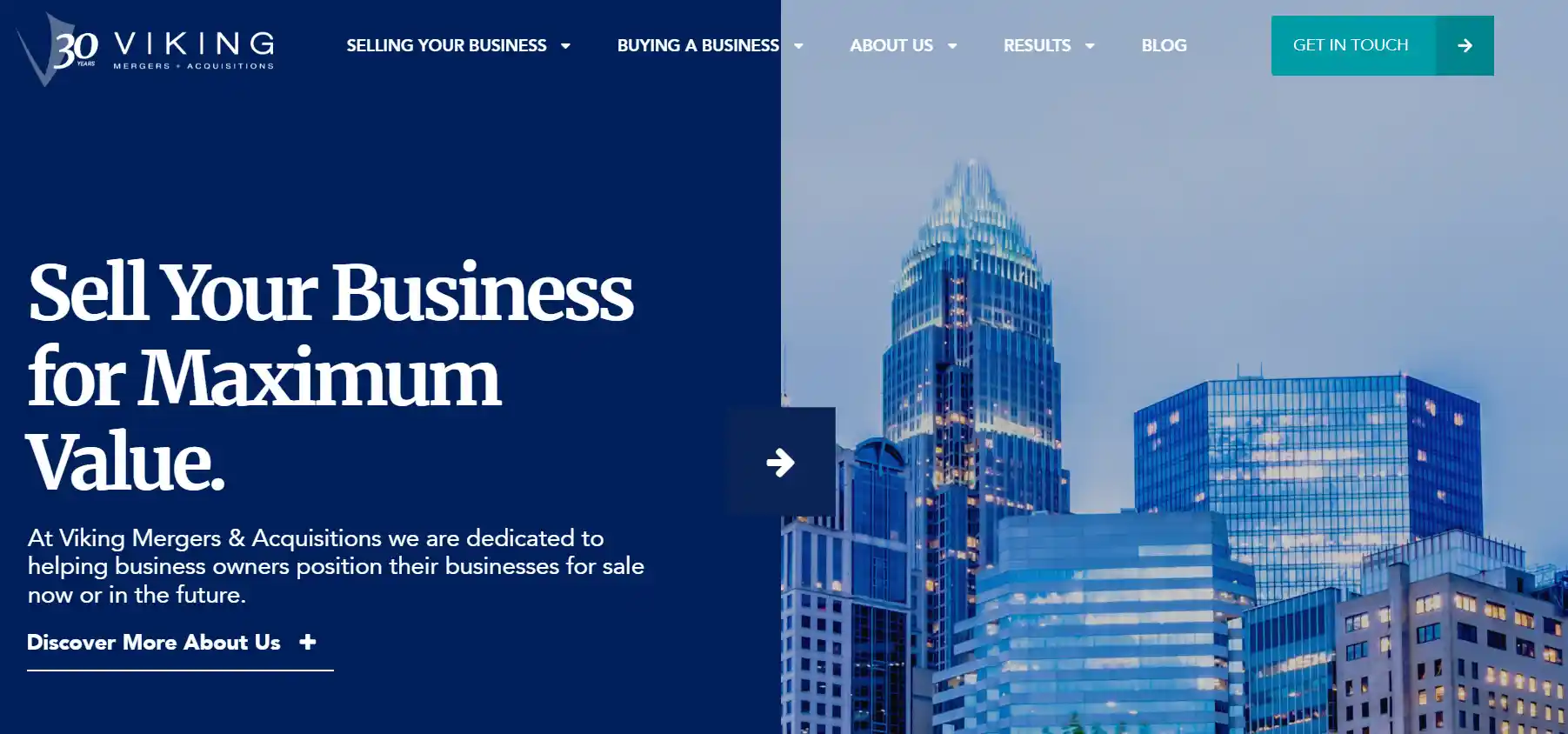 viking merger acquisitions webpage